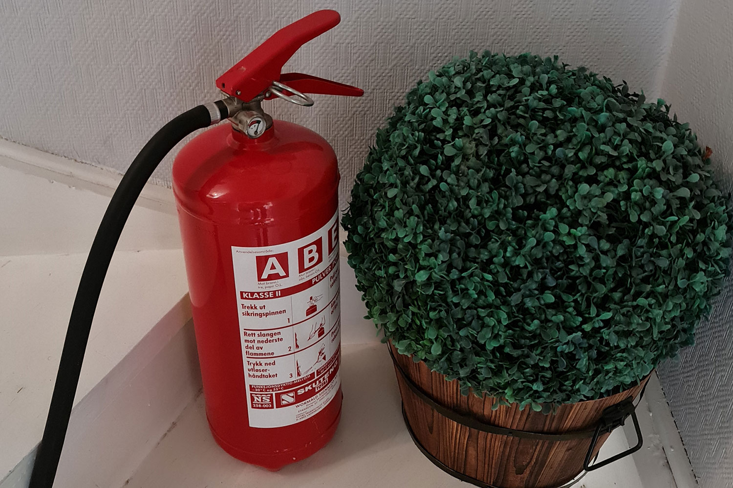 bilde av brannslukningsapparat